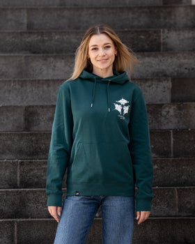 MANDALA HOODIE GREEN
