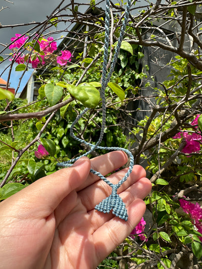 River Dolphin Ghostnet Necklace x Ecosystem Bumi