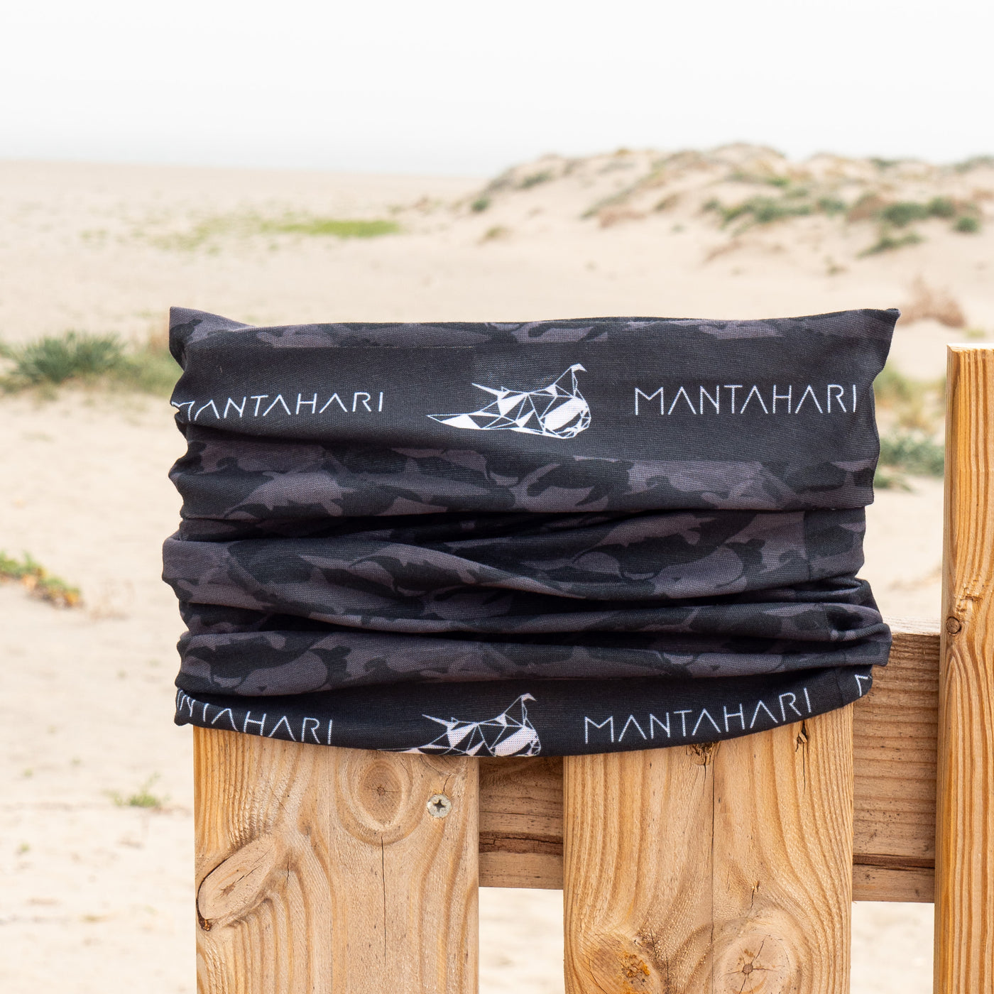 MANTANA BLACK OCEAN | recycelter Schlauchschal