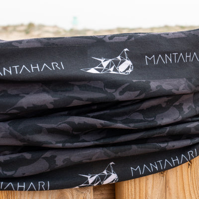 MANTANA BLACK OCEAN | recycelter Schlauchschal