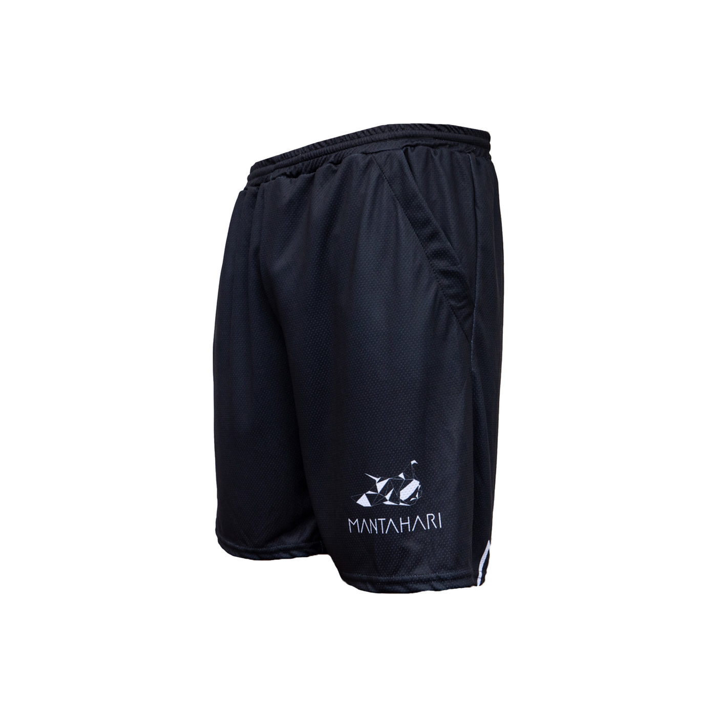 BLACK RAY SHORTS - RECYCELT