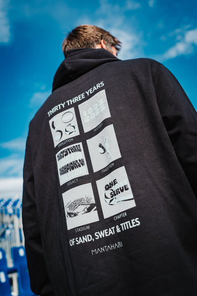 33 YEARS BEACHVOLLEY HOODIE UNISEX