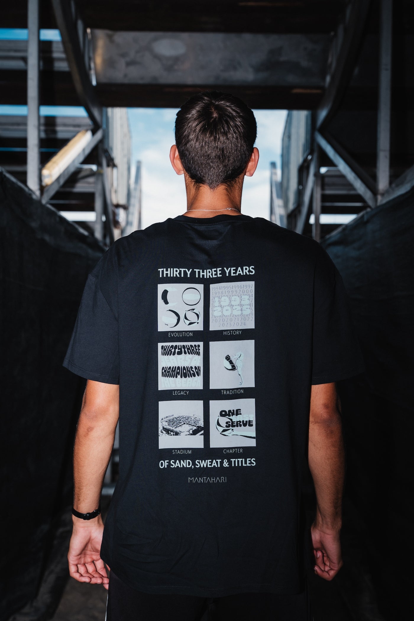 33 YEARS BEACHVOLLEY SHIRT UNISEX