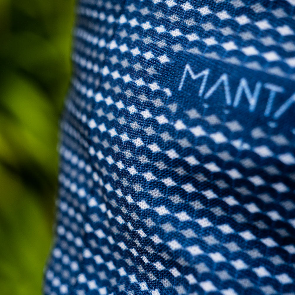 MANTANA BLUE | recycelter Schlauchschal
